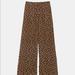 Zara Pants & Jumpsuits | High Waist Zara Basic Pants Size 6 | Color: Brown | Size: 6