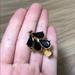 Anthropologie Jewelry | Hair Clip With Rhinestones | Color: Black/Gold | Size: Os