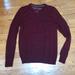 American Eagle Outfitters Sweaters | American Eagle Vneck Sweater. Size M | Color: Red | Size: M