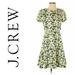 J. Crew Dresses | J. Crew Fit And Flare Yellow Floral Dress Size 2 | Color: Black/Yellow | Size: 2