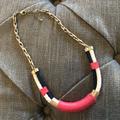 J. Crew Jewelry | Jcrew Jewelry Collection - Nautical Necklace | Color: Cream/Gold/Pink/White | Size: Os