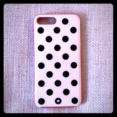 Kate Spade Accessories | Kate Spade I Phone Case | Color: Pink/White | Size: Os