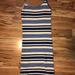 Brandy Melville Dresses | Brandy Melville Striped Bodycon Dress | Color: Blue | Size: S