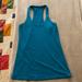 Lululemon Athletica Tops | Lulu Lemon Racerback Tank | Color: Blue | Size: 4