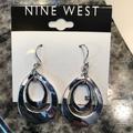 Nine West Jewelry | Free With Purchase Earrings New With Box | Color: Silver | Size: Os