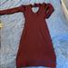 J. Crew Dresses | 3/4 Sleeve Sweater Dress | Color: Purple | Size: M