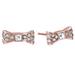 Kate Spade Jewelry | Kate Spade Ready Set Bow Stud Earring | Color: Gold/Pink | Size: Os