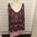 J. Crew Tops | J. Crew Purple Paisleyish Silk Tank - Sz 16 | Color: Purple/Red | Size: 16