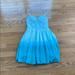 American Eagle Outfitters Dresses | Blue Ombr Dress | Color: Blue | Size: Xs