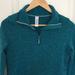 Lululemon Athletica Shirts & Tops | Ivivva Pullover Quarter Zip Sweater Sweatshirt | Color: Green | Size: 10g