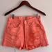 Levi's Shorts | Levi’s Coral Highwaisted Shorts | Color: Orange | Size: 27