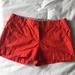 J. Crew Shorts | J. Crew Orange/Red Chino Shorts Size 0 | Color: Orange/Red | Size: 0