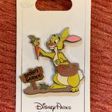 Disney Jewelry | Disney Rabbit Winnie The Pooh Pin Brooch | Color: Brown/Yellow | Size: Os