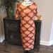 Lularoe Dresses | Lularoe Dress. Nwt | Color: Brown/Orange | Size: M