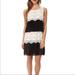 Jessica Simpson Dresses | Layered Lace Jessica Simpson Dress | Color: Black/Cream | Size: 4