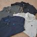 American Eagle Outfitters Shirts | 4 Medium Ae Polos | Color: Black/Gray | Size: M