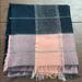 Madewell Accessories | Madewell Navy Blue And Pink Scarf | Color: Blue/Pink | Size: Os