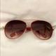 Michael Kors Accessories | Michael Kors Gold & Red Trim Sunglasses | Color: Brown/Gold | Size: Os