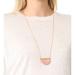Madewell Jewelry | Madewell Patchwork Fringe Necklace, Dusty Clay | Color: Gold/Pink | Size: Os