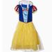 Disney Costumes | Disney Princess Snow White Costume Small/4-6x | Color: Blue/Yellow | Size: 4 - 6x