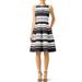 Kate Spade Dresses | Kate Spade Black And White Cape Stripe Dress | Color: Black/White | Size: 10