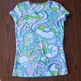 Lilly Pulitzer Tops | Lilly Pulitzer Top | Color: Blue/Green | Size: Xxs