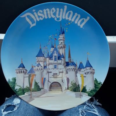 Disney Other | Disneyland Plate For Decoration. | Color: Blue | Size: Os
