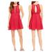 Free People Dresses | Free People Sleeveless Lace Casual Dress Size 2 | Color: Red | Size: 2