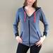 Columbia Tops | Columbia Omni-Wick Zip Up Hooded Sweatshirt | Color: Blue/Gray | Size: S