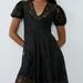 Zara Dresses | Lace Dress | Color: Black | Size: Xs