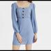 American Eagle Outfitters Dresses | American Eagle Long Sleeve Dress | Color: Blue | Size: S