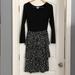 Lularoe Dresses | Lularoe Georgia Dress Size Small Discontinued | Color: Black/White | Size: S