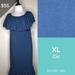 Lularoe Dresses | Lularoe Cici Dress | Color: Blue | Size: Xl