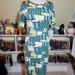 Lularoe Dresses | Lularoe Blue Green Striped Julia Dress S Nwt | Color: Blue/Green | Size: S