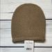 Free People Accessories | Free People Dreamland Knit Beanie In Taupe Os | Color: Tan | Size: Os