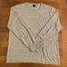 J. Crew Shirts | J. Crew Men's Gray Crew Neck Long Sleeve Sweater L | Color: Gray | Size: L