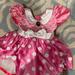 Disney Costumes | Disney Minnie Mouse Dress Up Costume. | Color: Pink/White | Size: 18-24 Months