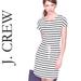 J. Crew Dresses | J Crew Striped Drawstring Cotton Dress | Color: Blue/White | Size: Xxs