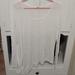Free People Tops | Free People Sheer White Blouse | Color: White | Size: L