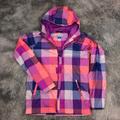 Columbia Jackets & Coats | Columbia Girls Checkered Nylon Parka Windbreaker L | Color: Pink/Purple | Size: Lg