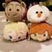 Disney Other | Disney Tsum Tsum Plush Kids Frozen Set Of 4 | Color: Tan | Size: Osg