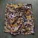 Zara Skirts | Nwt Zara Tribal Print Floral Mini Skirt | Color: Purple/Yellow | Size: Xs