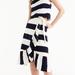 J. Crew Skirts | J.Crew Petite Rugby Knit Wrap Skirt Striped Ruffle | Color: Blue/White | Size: Xsp