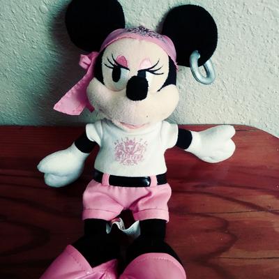 Disney Toys | Disney's Minnie Mouse Pirate Princess Plush Stuffe. Also Very Rare!! | Color: Pink | Size: Osbb