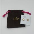 Kate Spade Jewelry | Kate Spade New York Square Stud Earrings | Color: Gold | Size: Os