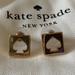 Kate Spade Jewelry | Kate Spade Square Spade Cut Out Studs | Color: Gold | Size: Os