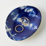 Anthropologie Accents | Nwt Anthro | Herb Trinket Tray | Color: Blue/White | Size: 0.75"H, 4.5"L, 3.5"W