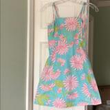 Lilly Pulitzer Dresses | Euc Lily Pulitzer Dress | Color: Blue/Pink | Size: 10g