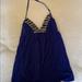 Victoria's Secret Tops | Blue Halter Top | Color: Blue | Size: S