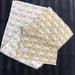 Michael Kors Accessories | Michael Michael Kors Cream/Gold Metallic Scarf | Color: Cream/Gold | Size: Os